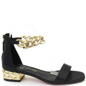 NEW EXE women's katy sandal in black snake